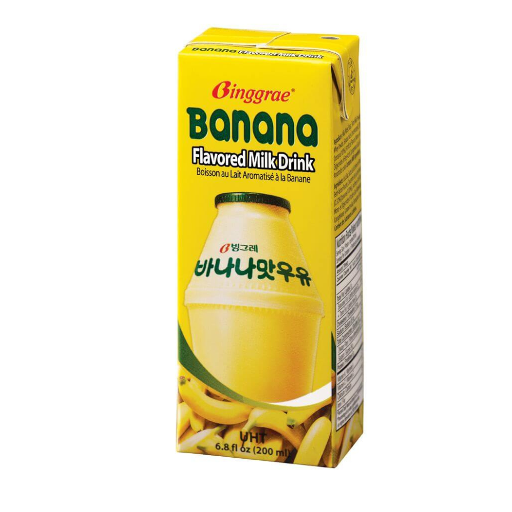 Binggrae lechitas pack 4 piezas diferentes sabores