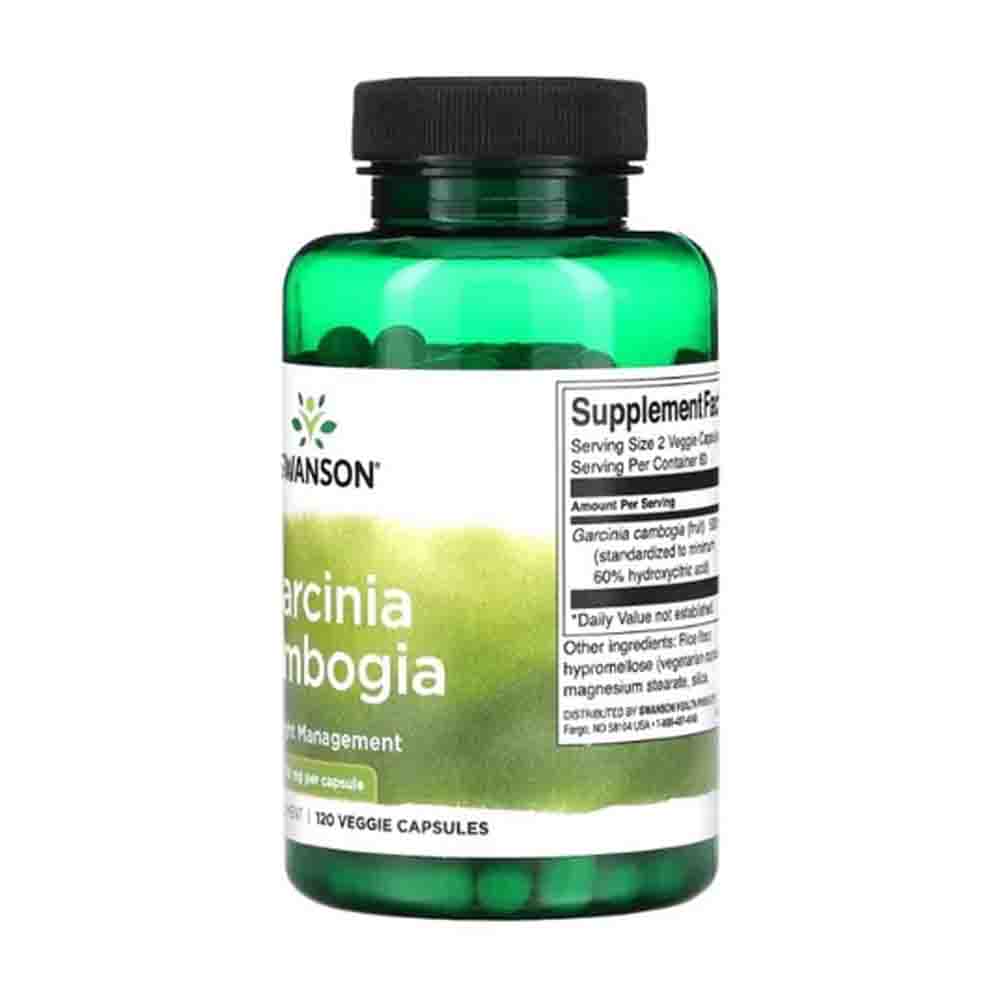 Garcinia Cambogia 500mg Swanson 120 capsulas 