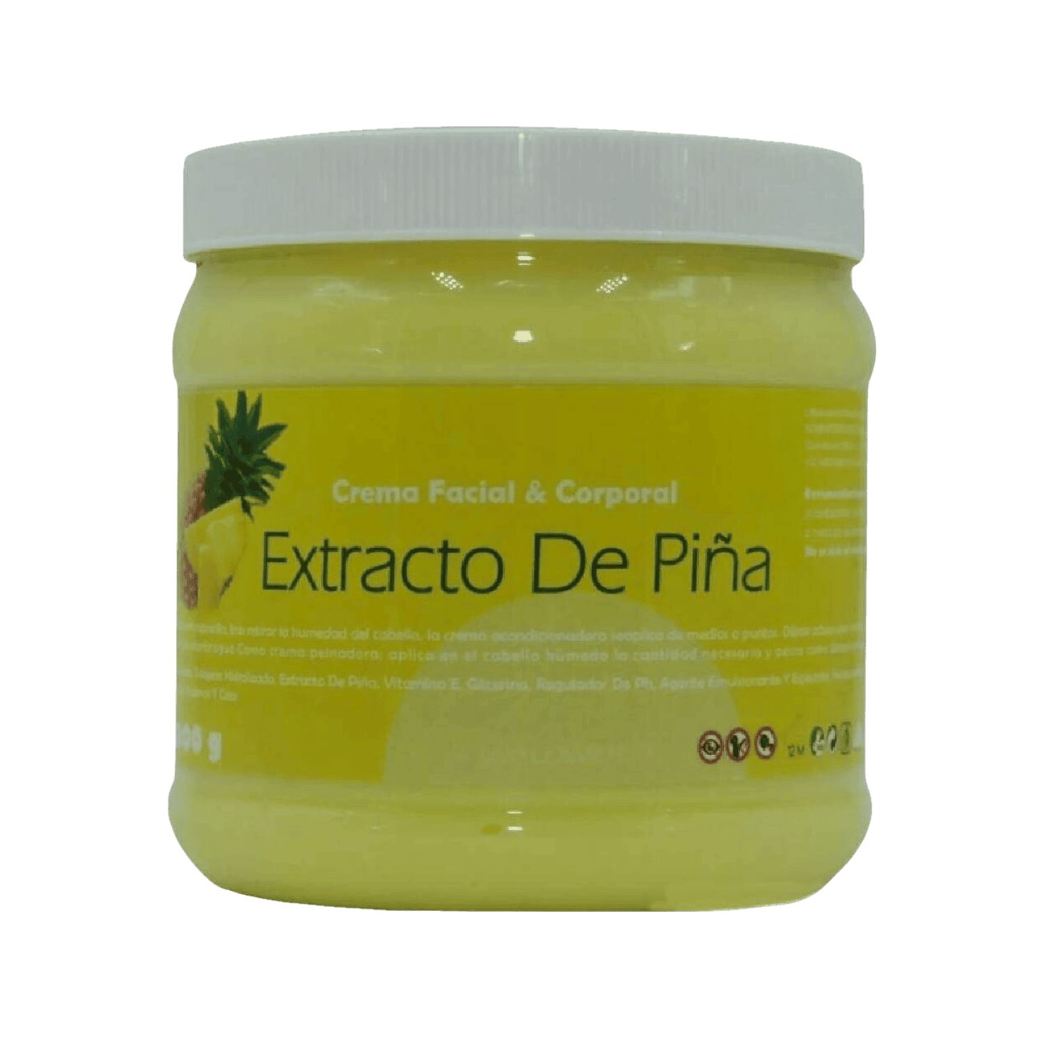 Crema Corporal De Piña Antienvejecimiento 1 kilo