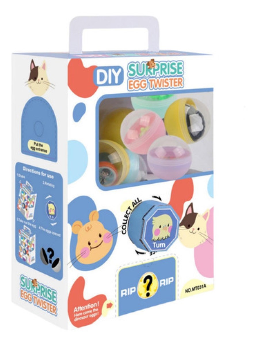 Huevo Sorpresa De Máquina Gacha Llena De Juguetes