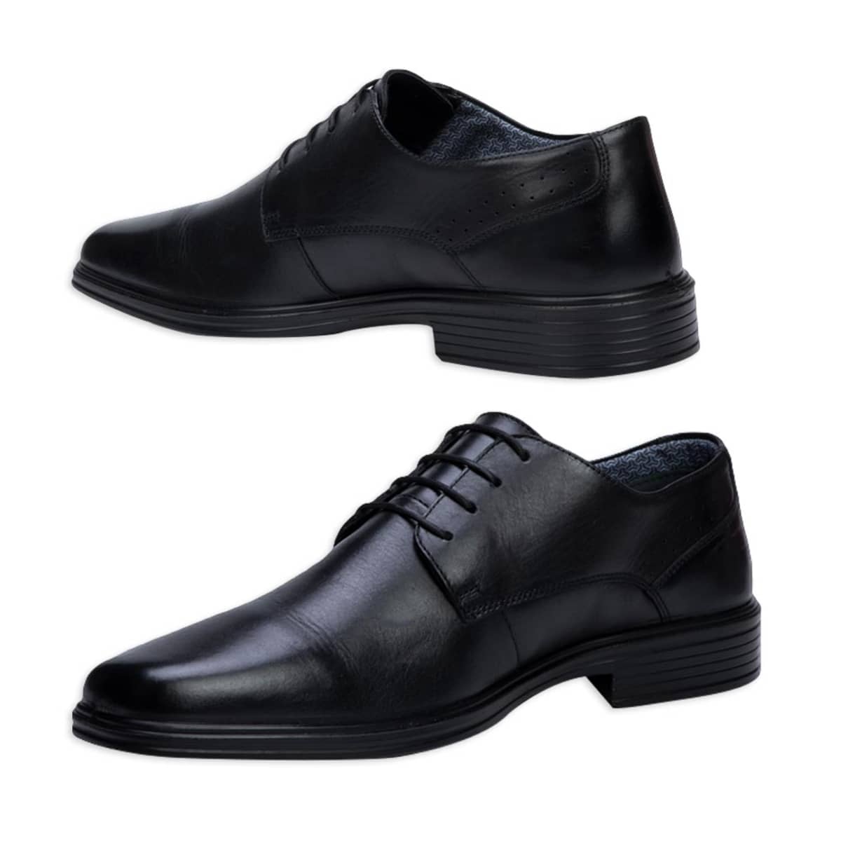 Zapatos de vestir Derby marca Flexi color negro para hombre, mod. 989880