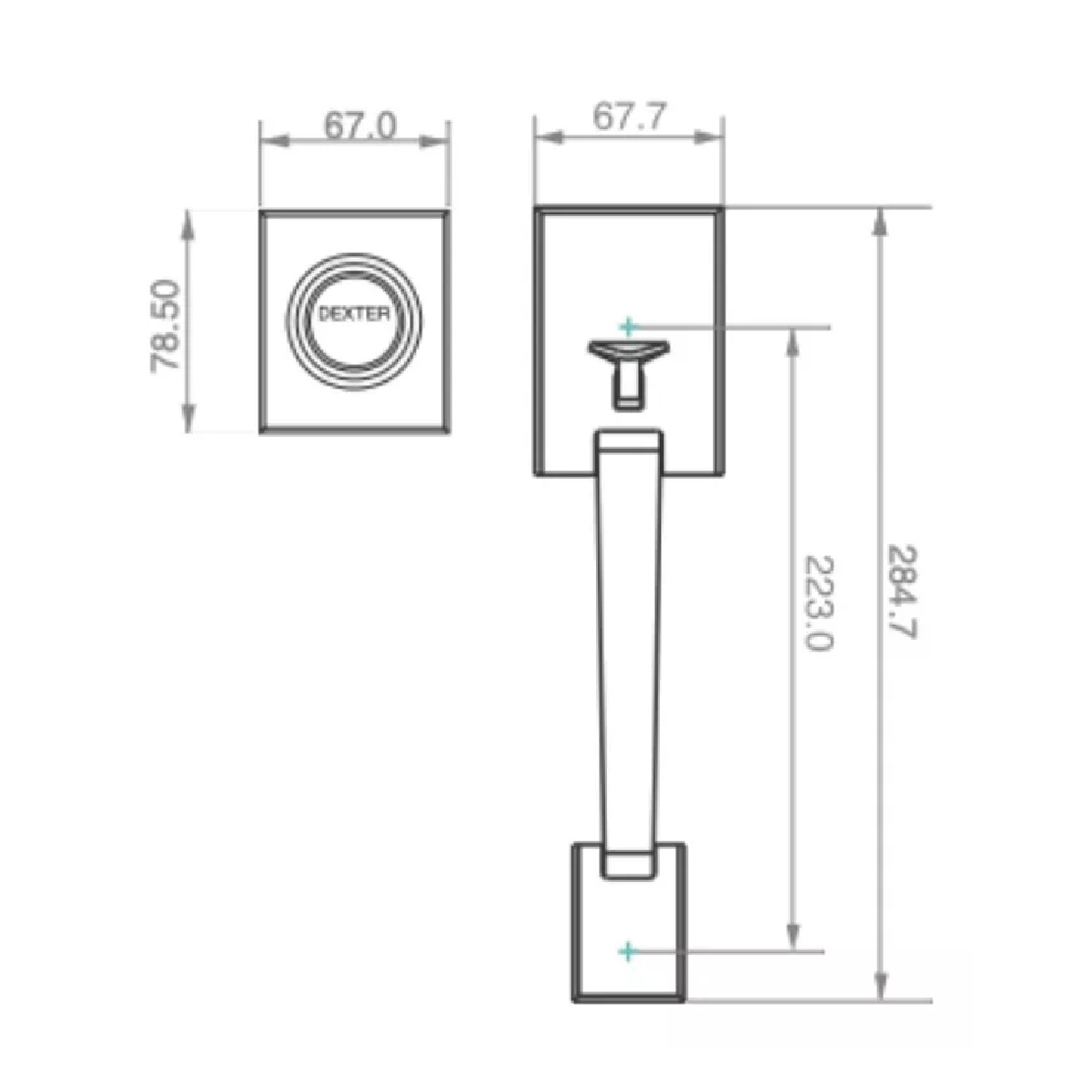 Cerradura Residencial Puerta Principal Alta Seguridad
