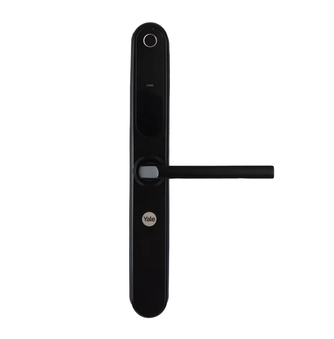 Cerradura Eléctrica Digital Yale YSD100 Para Puertas De Madera 5085 Color Negro. Con HUB y Módulo Incluídos.