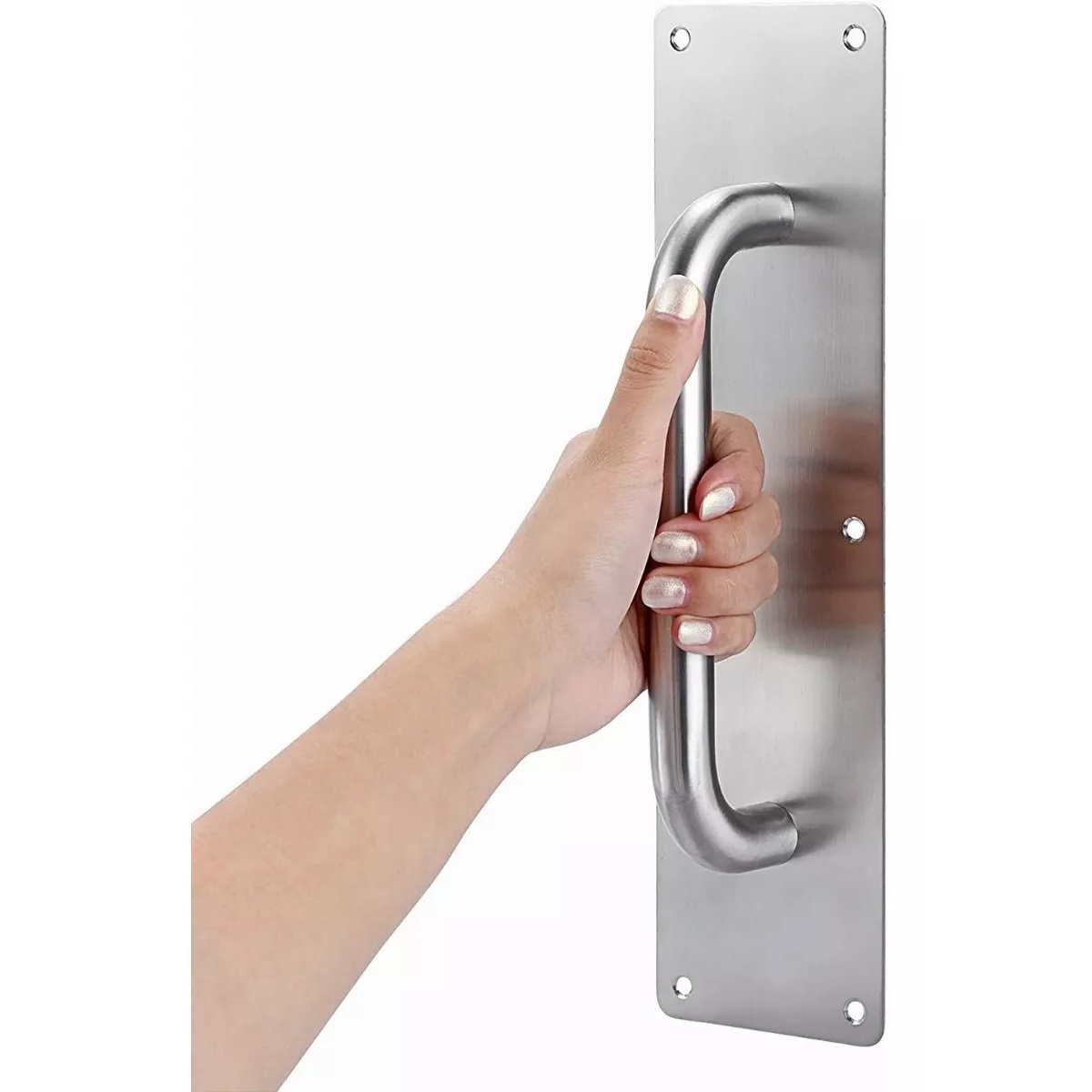 Jaladera Placa Para Puertas Acero Inoxidable Placa Empuje