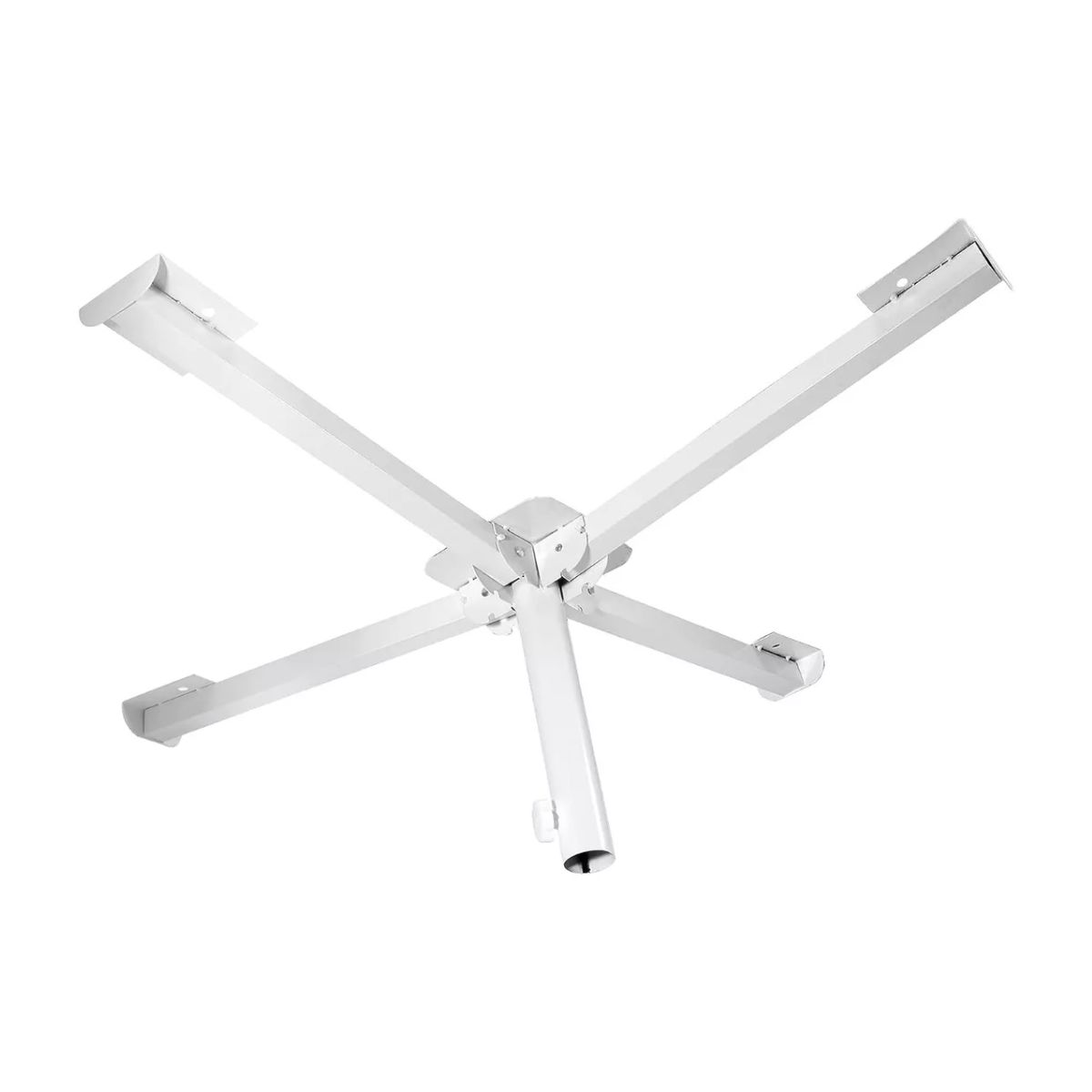 Base Para Sombrilla Playa Jardin+ Bolsa, Plegable Resistente Blanco