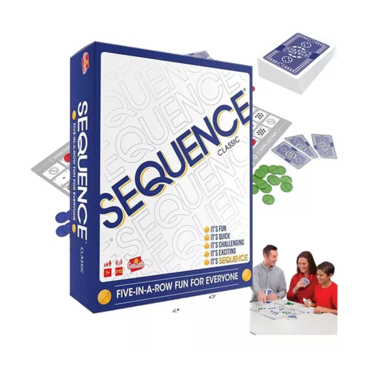 Juego De Mesa Estrategia Familiar Juego Cartas 2-12 Jugadors Gris