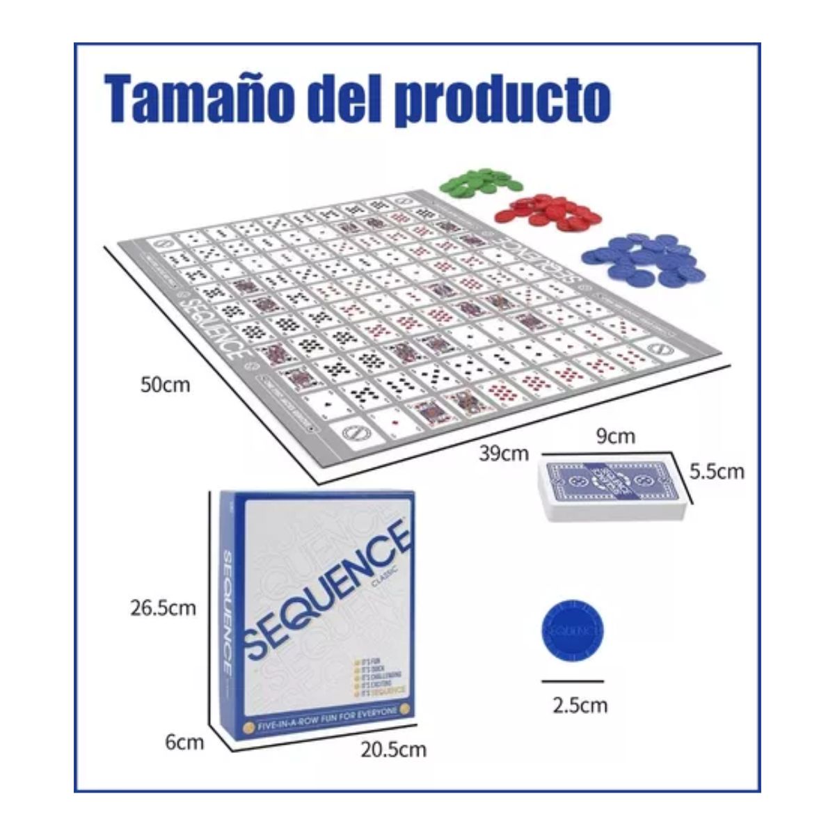Juego De Mesa Estrategia Familiar Juego Cartas 2-12 Jugadors Gris