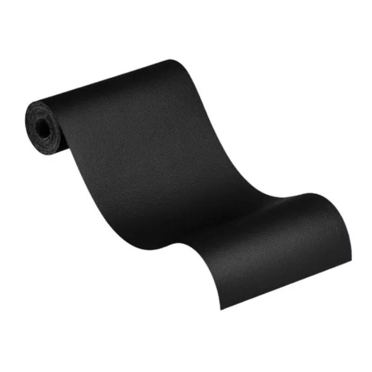 Parche Autoadhesivo Para Reparación De Vinilo Y Cuero Negro 