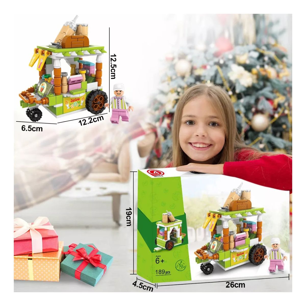 Bloques Juguetes Construcción Nino Educativo De Zumos 3d