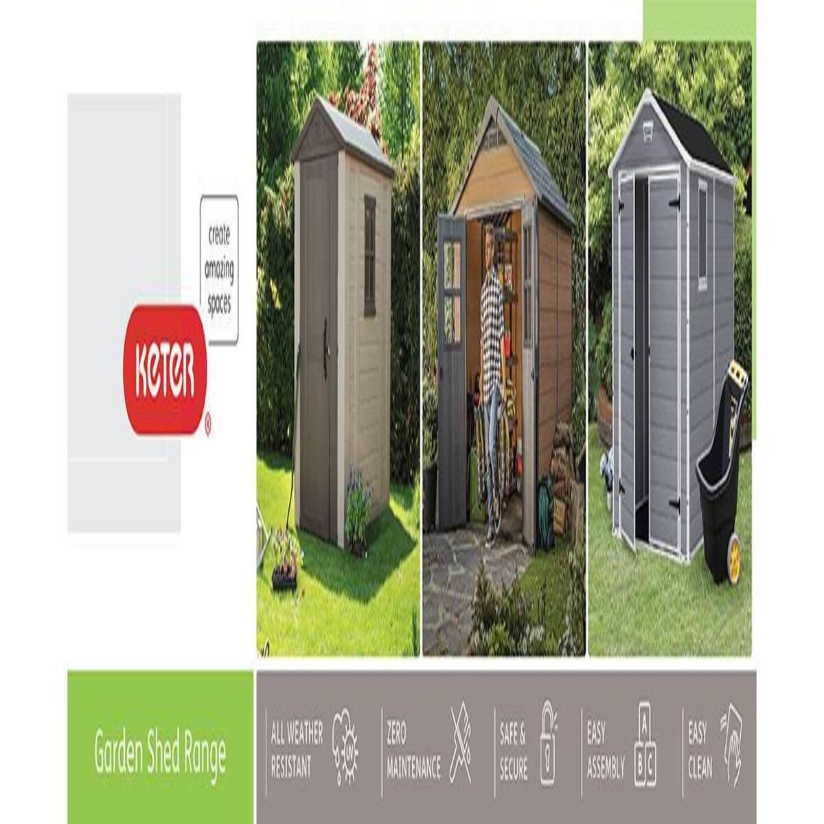 Bodega Cobertizo Jardín Factor 8x6 Almacenadora Herramientas