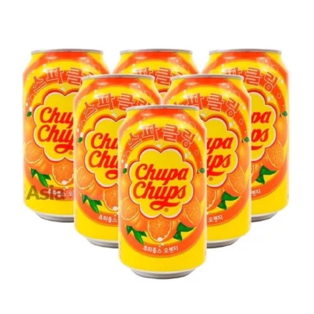 Refresco Coreano Chupa Chups Naranja 6pack