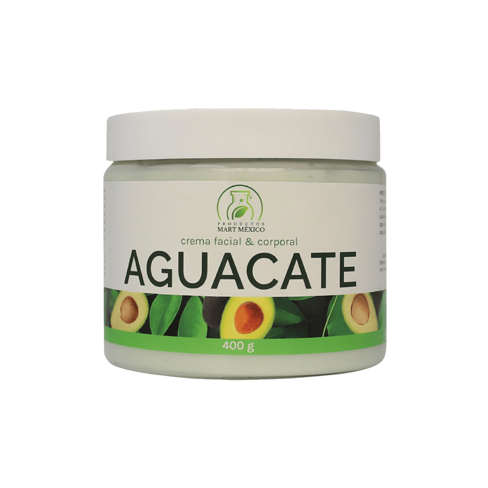 Crema Facial & Corporal De Aguacate Hidratante 400gr