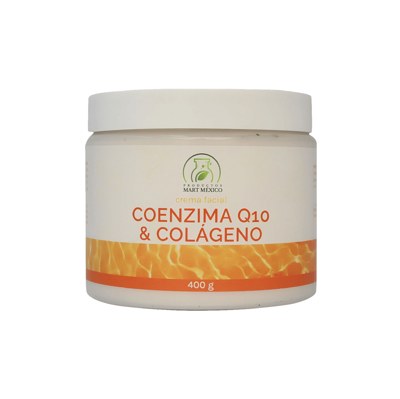 Crema Facial Coenzima Q10 & Colágeno Piel Firme 400gr