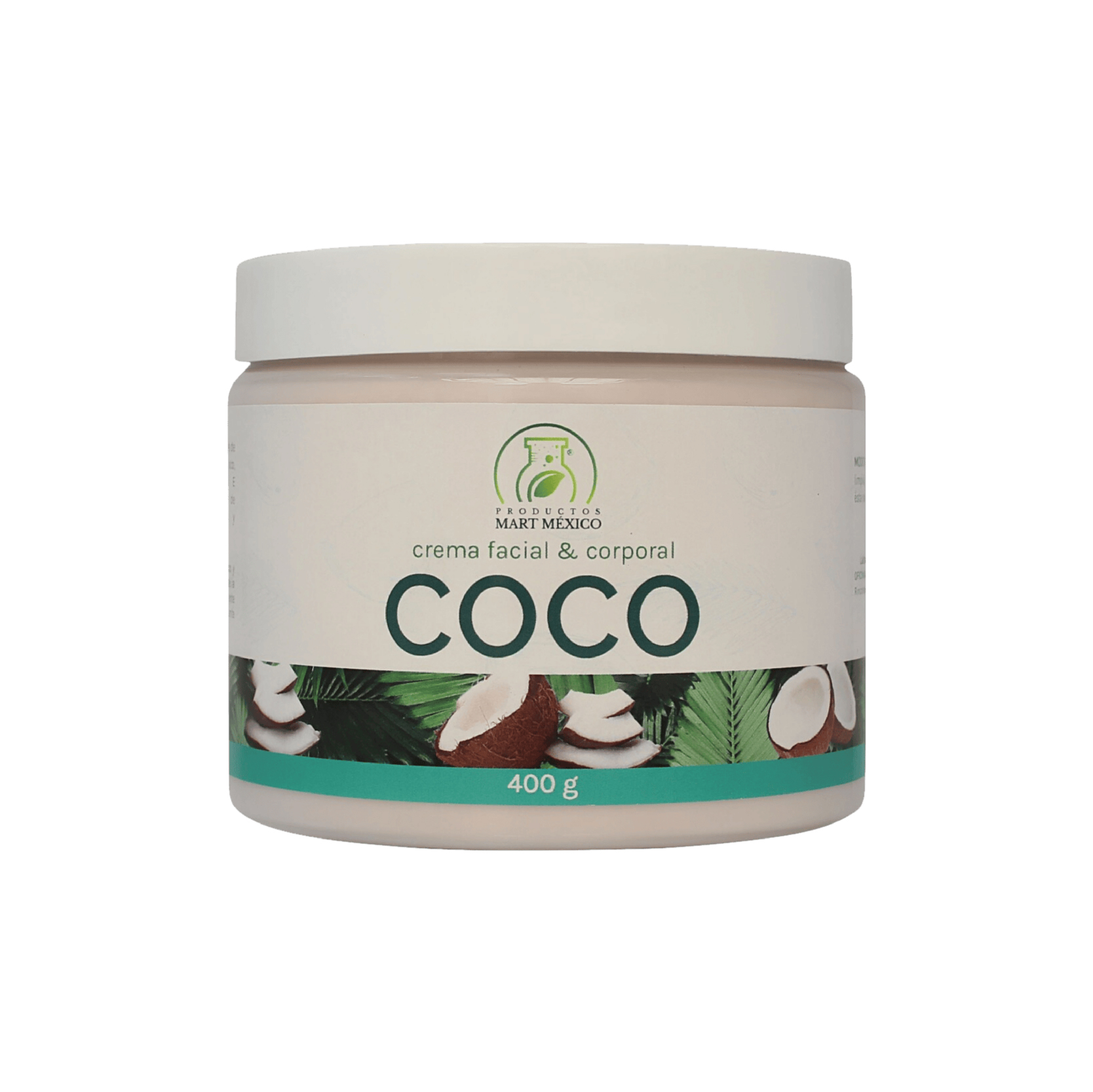 Crema Corporal De Coco Piel Suave 400gr