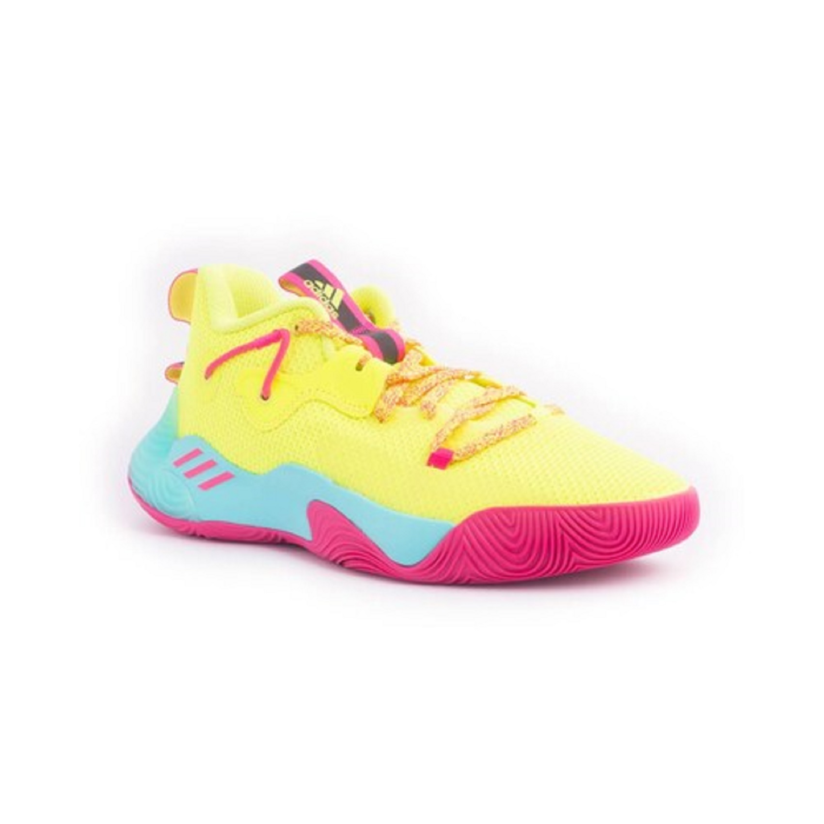 Tenis Adidas Harden Stepback 3 Amarillo Basketball Mujer .