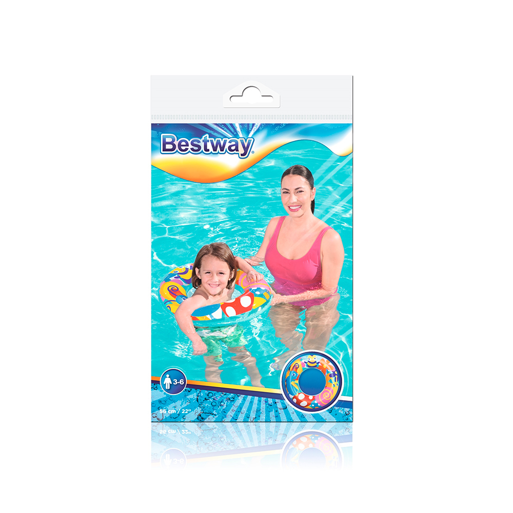 Salvavidas Inflable Colores Para Niño/niña Pack 2 Pz Mayoreo