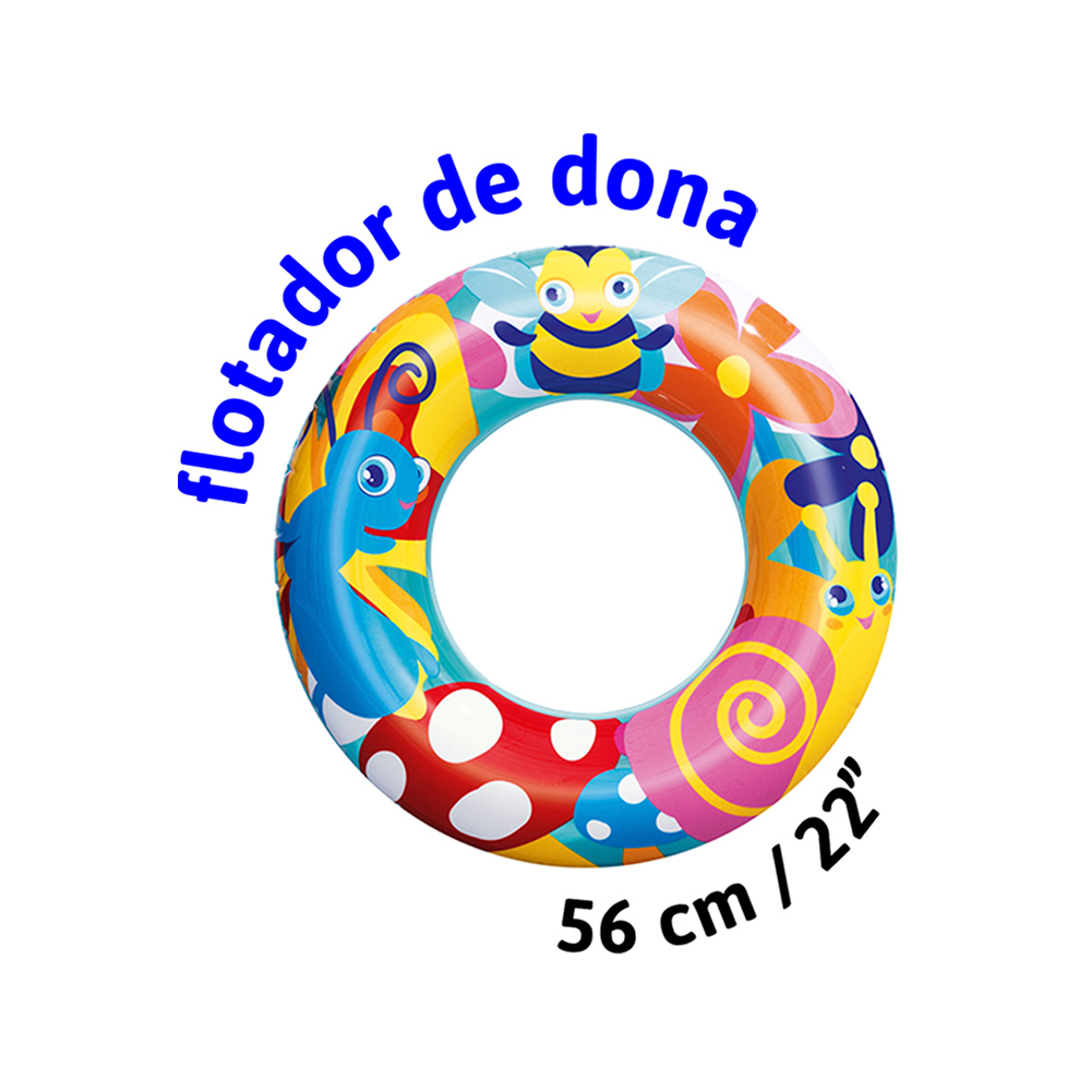 Salvavidas Inflable Colores Para Niño/niña Pack 2 Pz Mayoreo