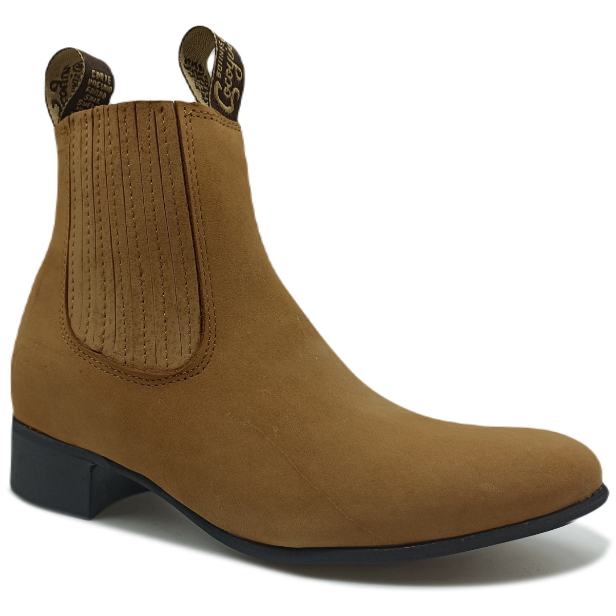 Botín Vaquero De Piel Charro Para Hombre Rodeo Jaripeo 099