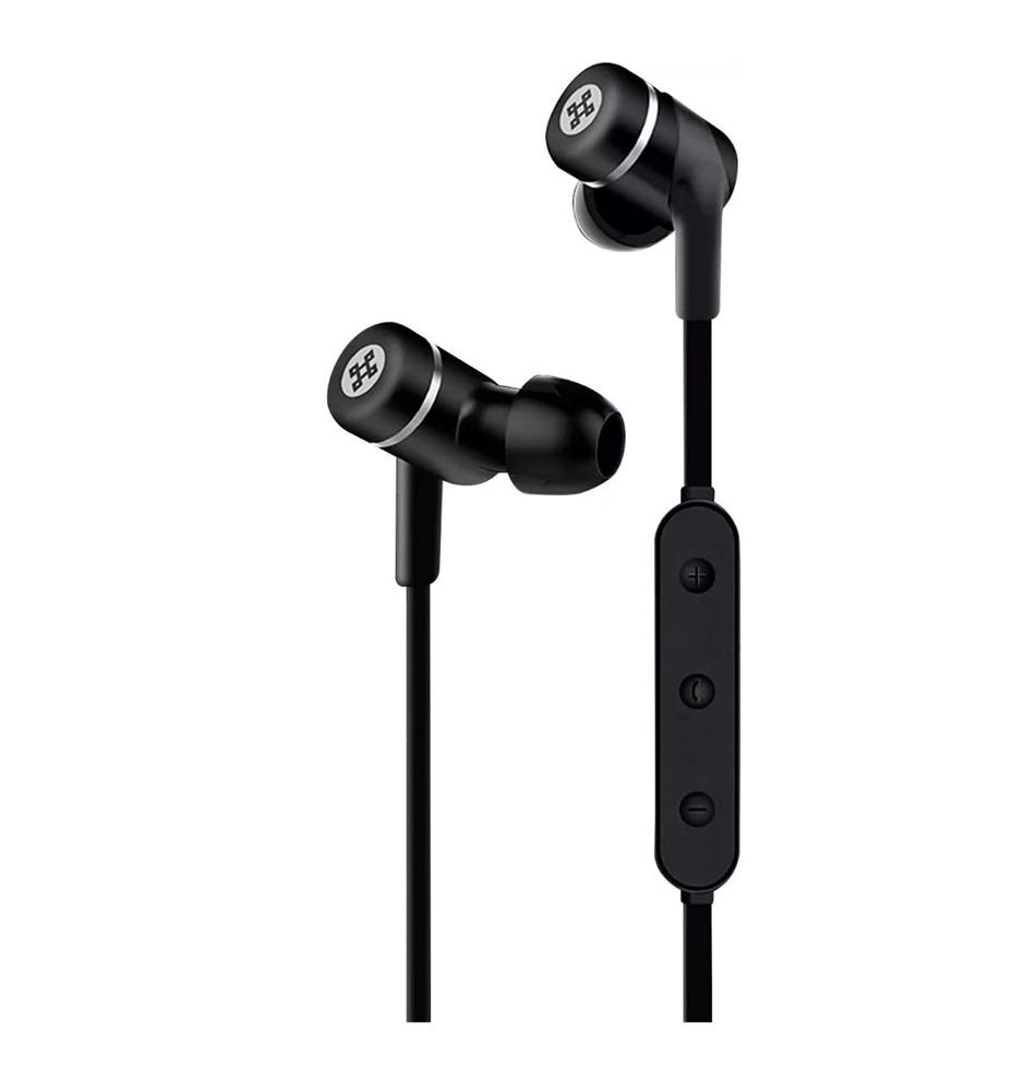 Audífonos Intrauriculares Deportivos NA-0306 Naceb Inalámbrico, Bluetooth, Negro