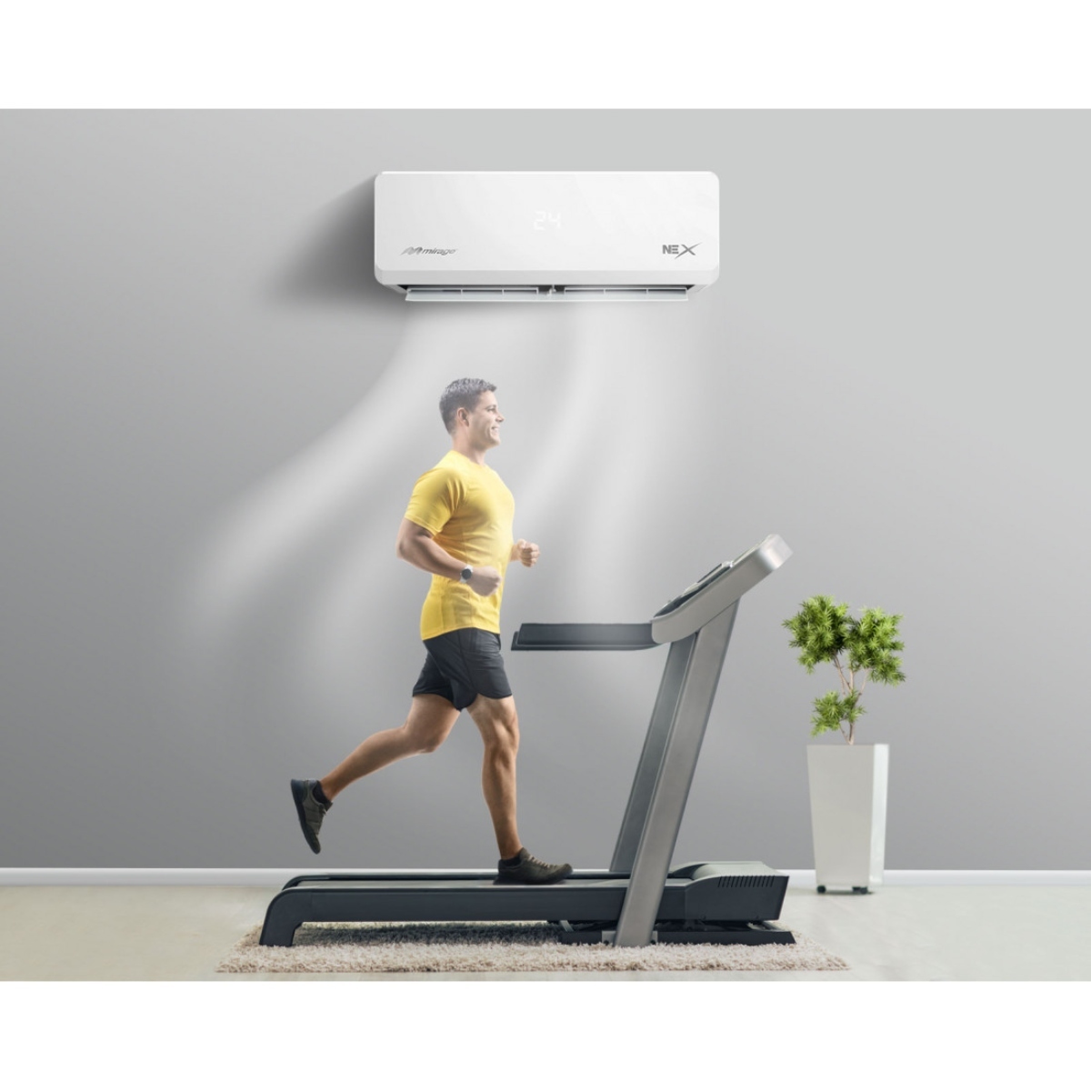 AIRE MINISPLIT MIRAGE SETCHF121S NEX 12,000 SOLO FRIO ENDY35