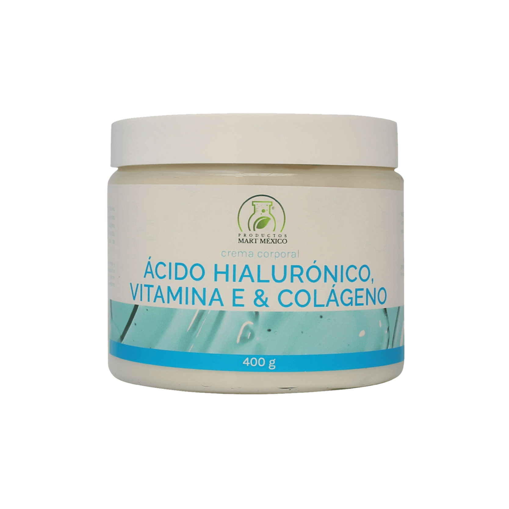 Crema Facial De Ácido Hialurónico, Vitamina  E & Colágeno Hidratación Profunda 400gr