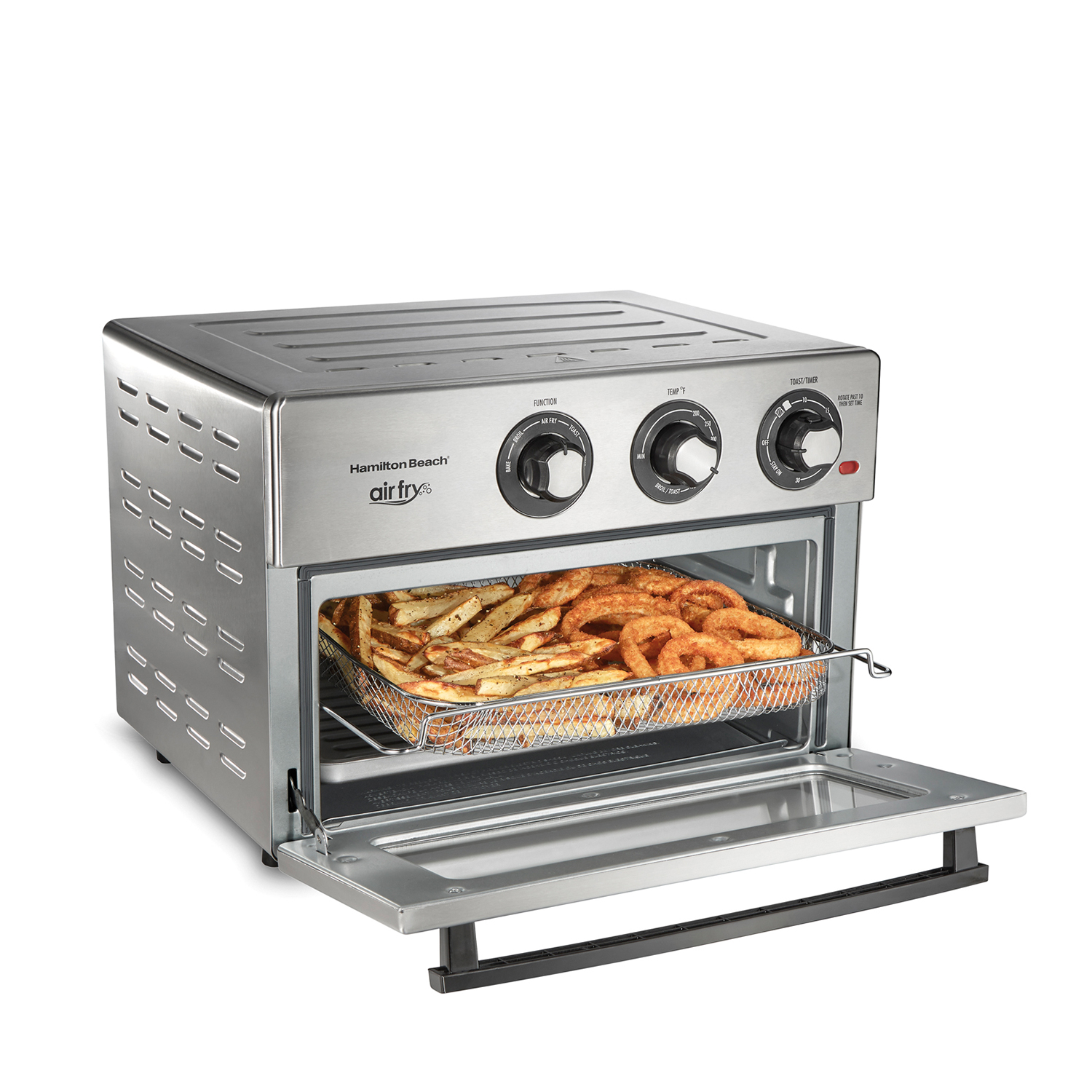 Horno Tostador y Freidora De Aire Hamilton Beach 31225 Acero Inoxidable