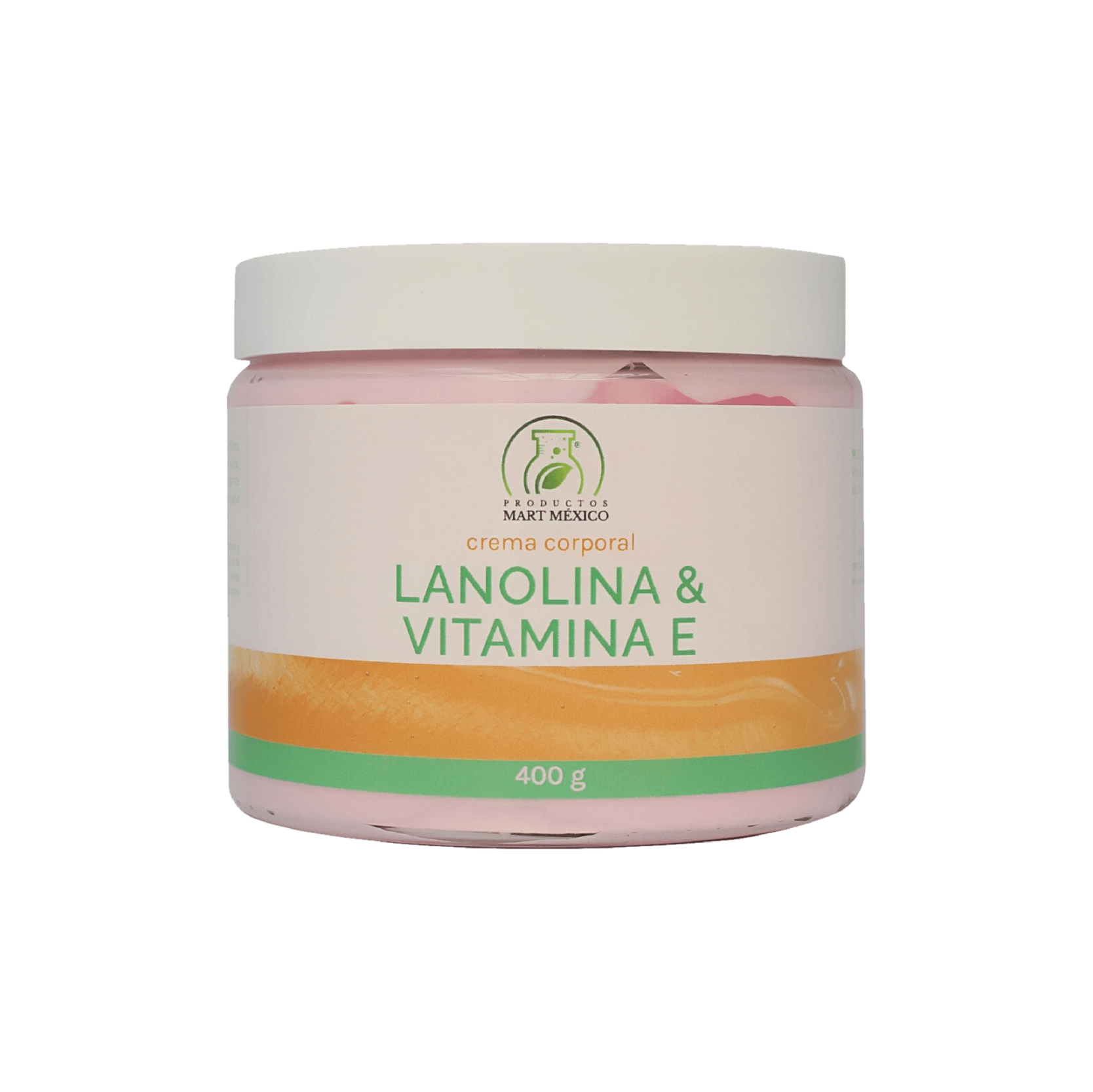 Crema Corporal De Lanolina Con Vitamina E Para Piel Dañada 400gr