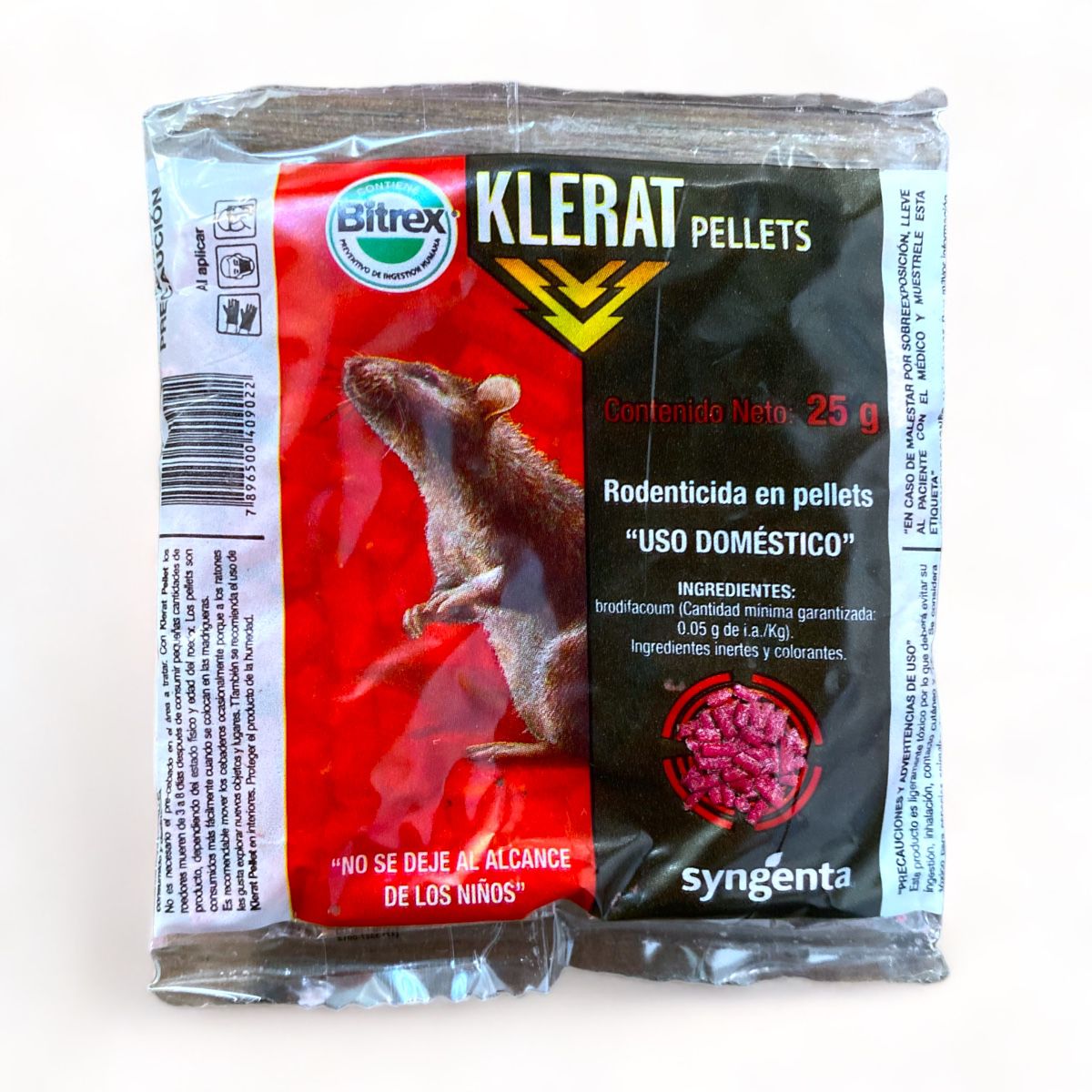 Klerat Pellets para Rata/ Ratón