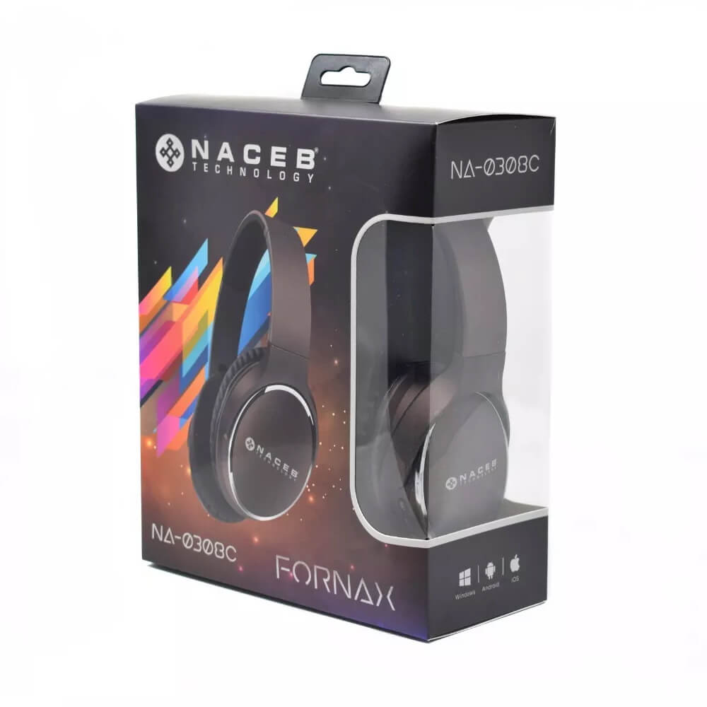 Audífonos Bluetooth Naceb Fornax Cafe, Manos libres, NA-0308C