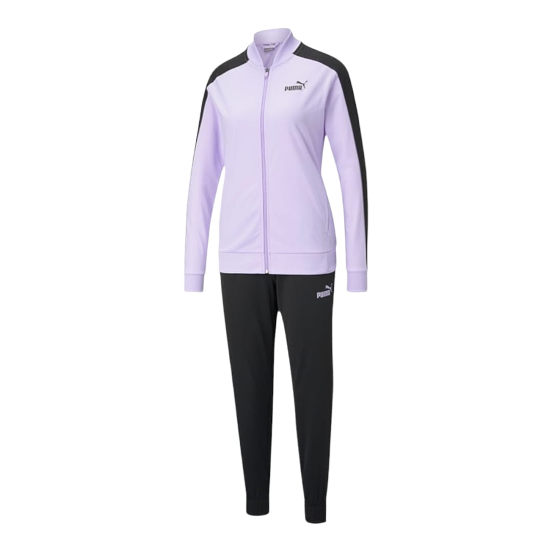 Conjunto Pants Puma Mujer Baseball Tricot Suit Lila