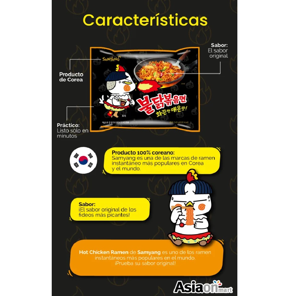 Samyang Hot Chicken Ramen Original