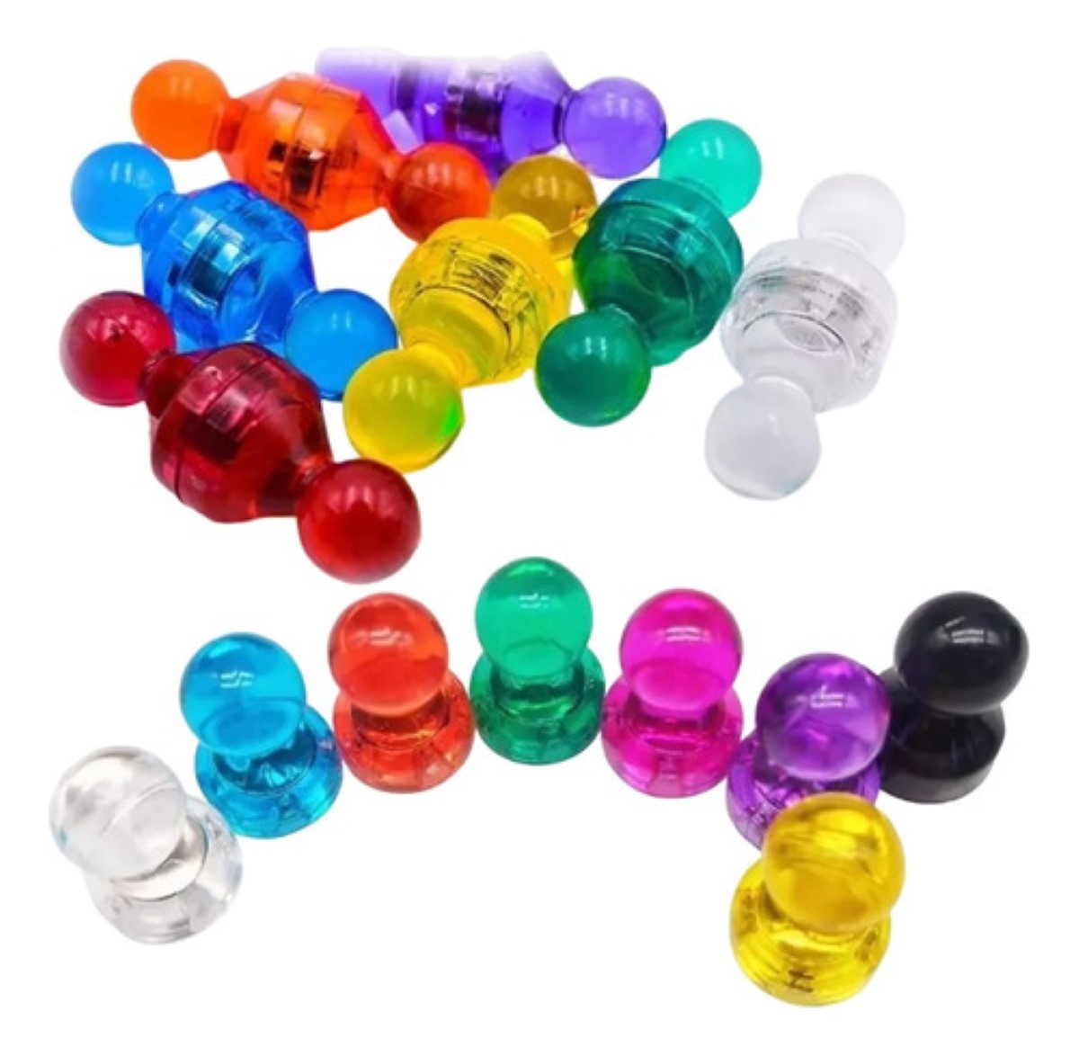 Imanes Para Nevera, Pizarrón De Colores, 40 Piezas Colores