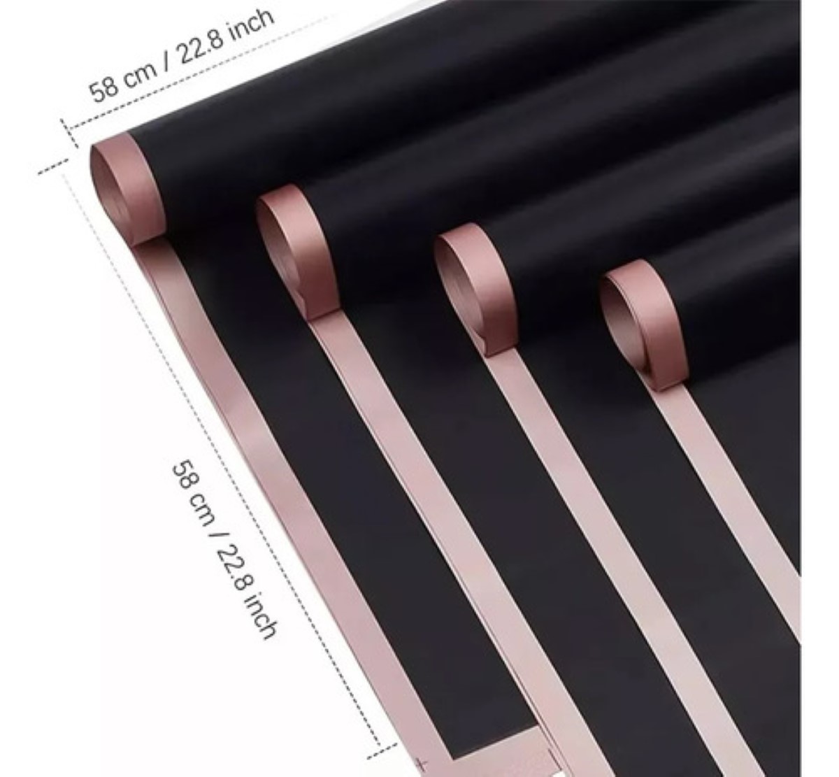 80 Pliegos Papel Celofan Coreano, Ramos, Arreglos Flores