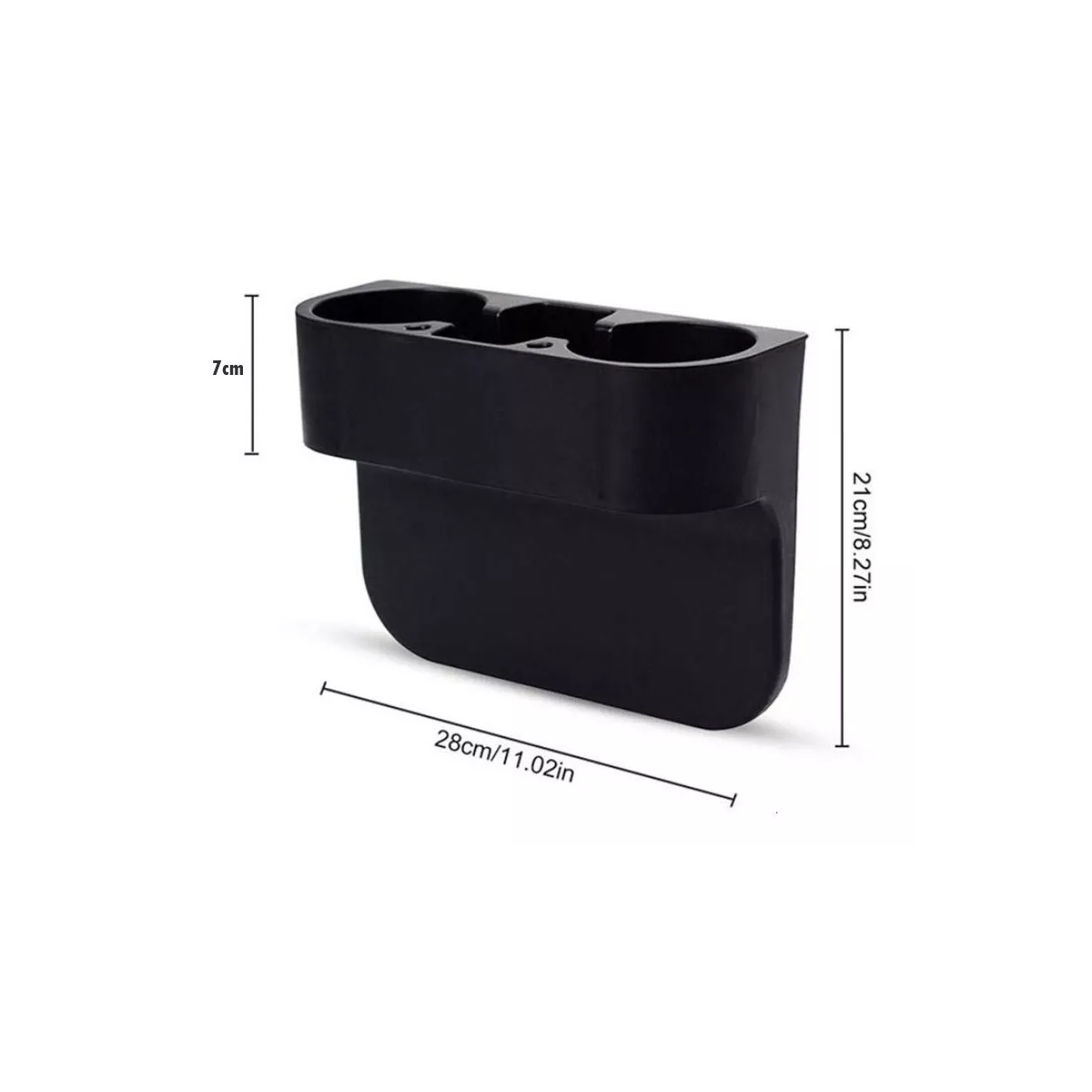 Porta Vasos Chelas Michela Organizador Universal Auto 3 En 1