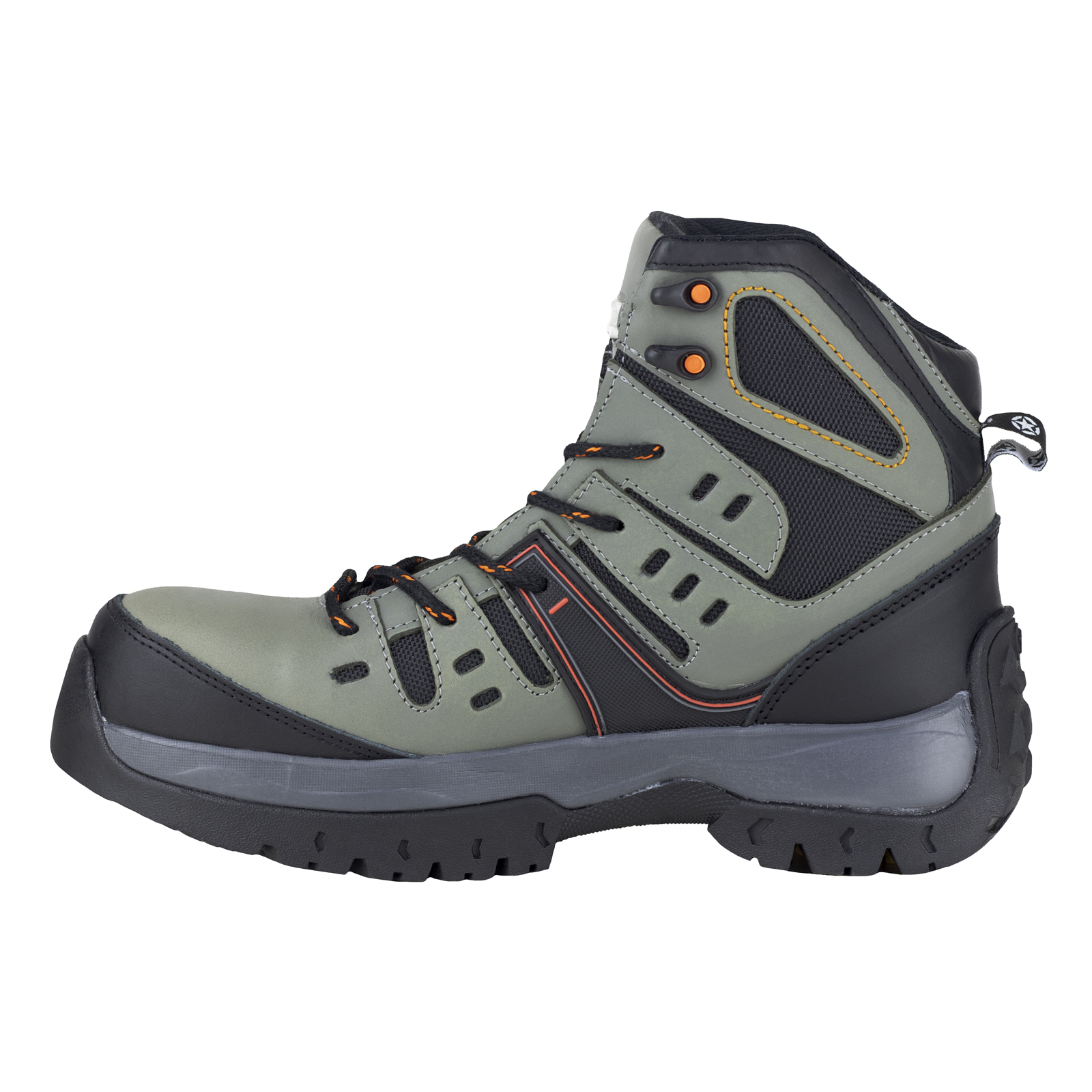 Botas Industriales Casquillo Hombre Jeep 3571 Gris Poliamida