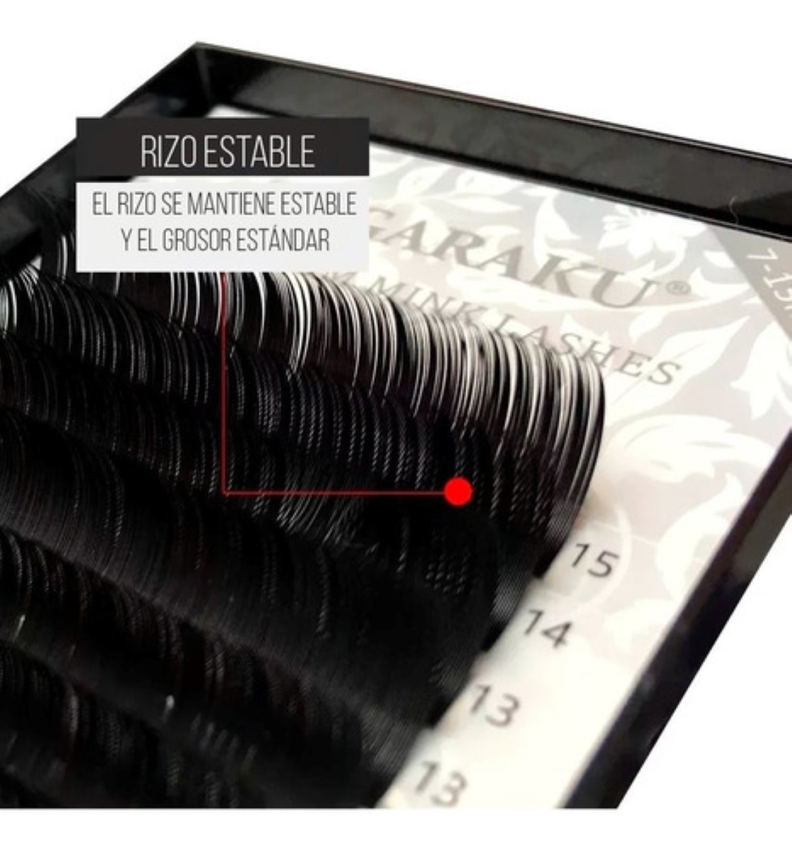 Blister Extensiones Pestañas Mink Mixto 1 X 1 0.20D