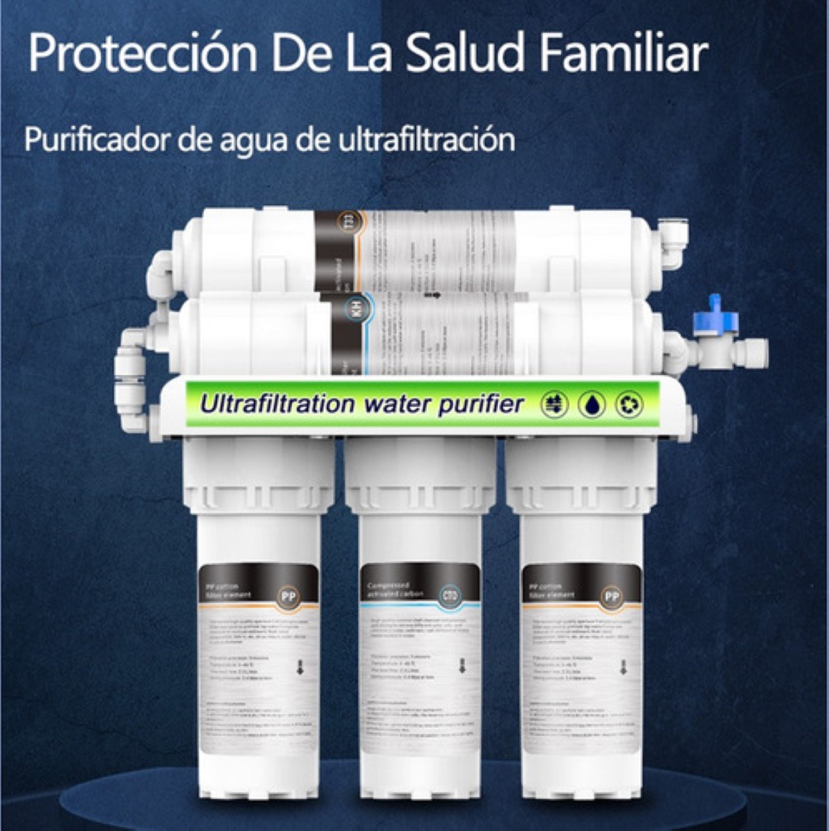 Filtro Purificador De Agua 6 Etapas Inversa