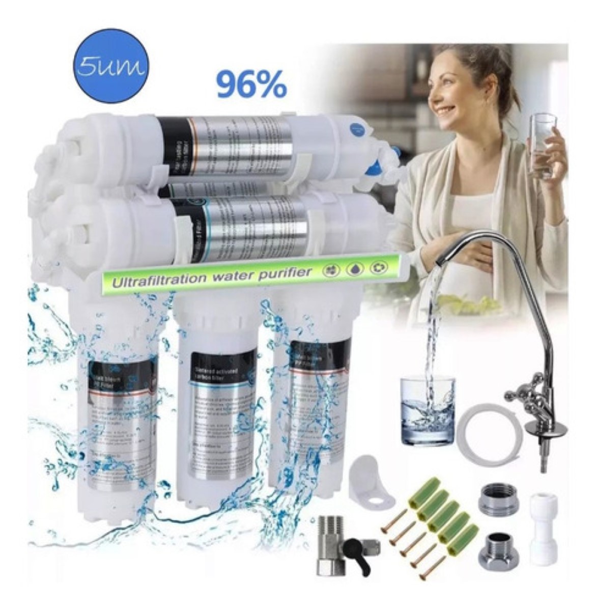 Filtro Purificador De Agua 6 Etapas Inversa