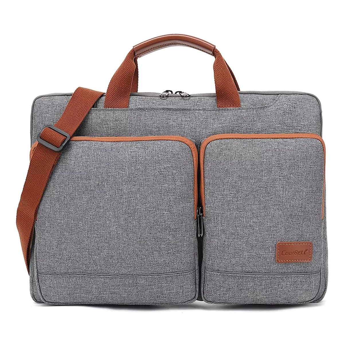 Maletín Impermeable Para Laptop De 15.6 Pulgadas Portátil Gris