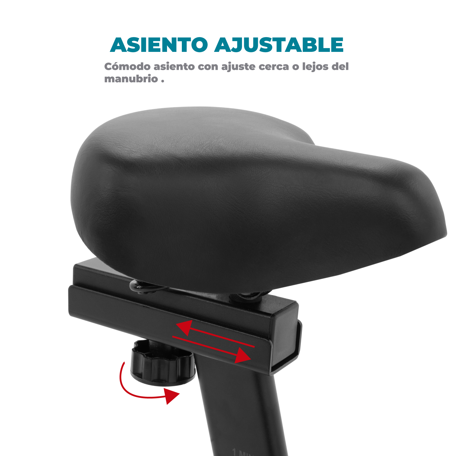 Altera Bicicleta estacionaria fija | Disco de inercia | Monitor multifuncional | Ajustable | Solida | Elegante