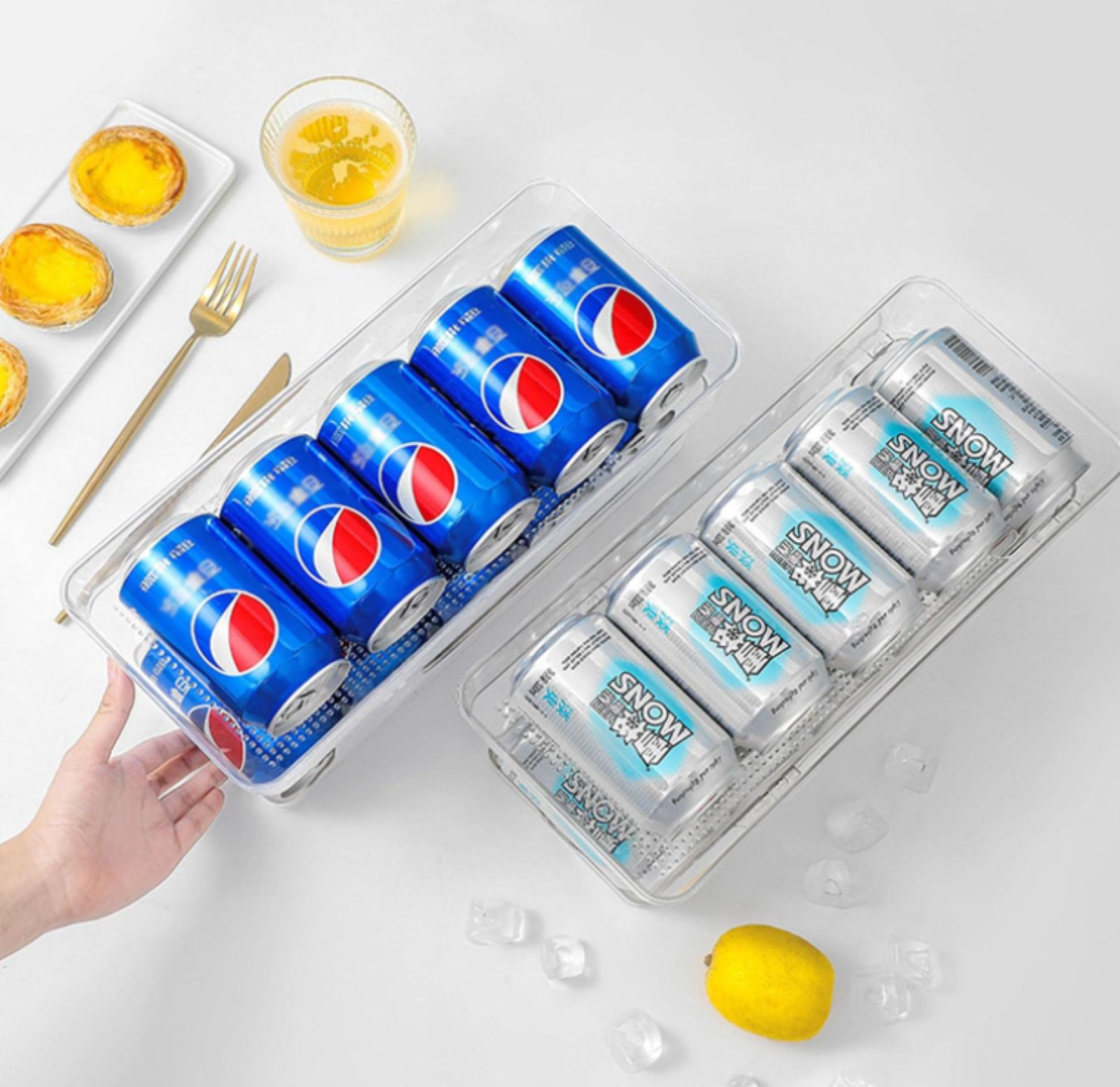 Dispensador de Latas de Refresco y Cerveza para Refrigerador