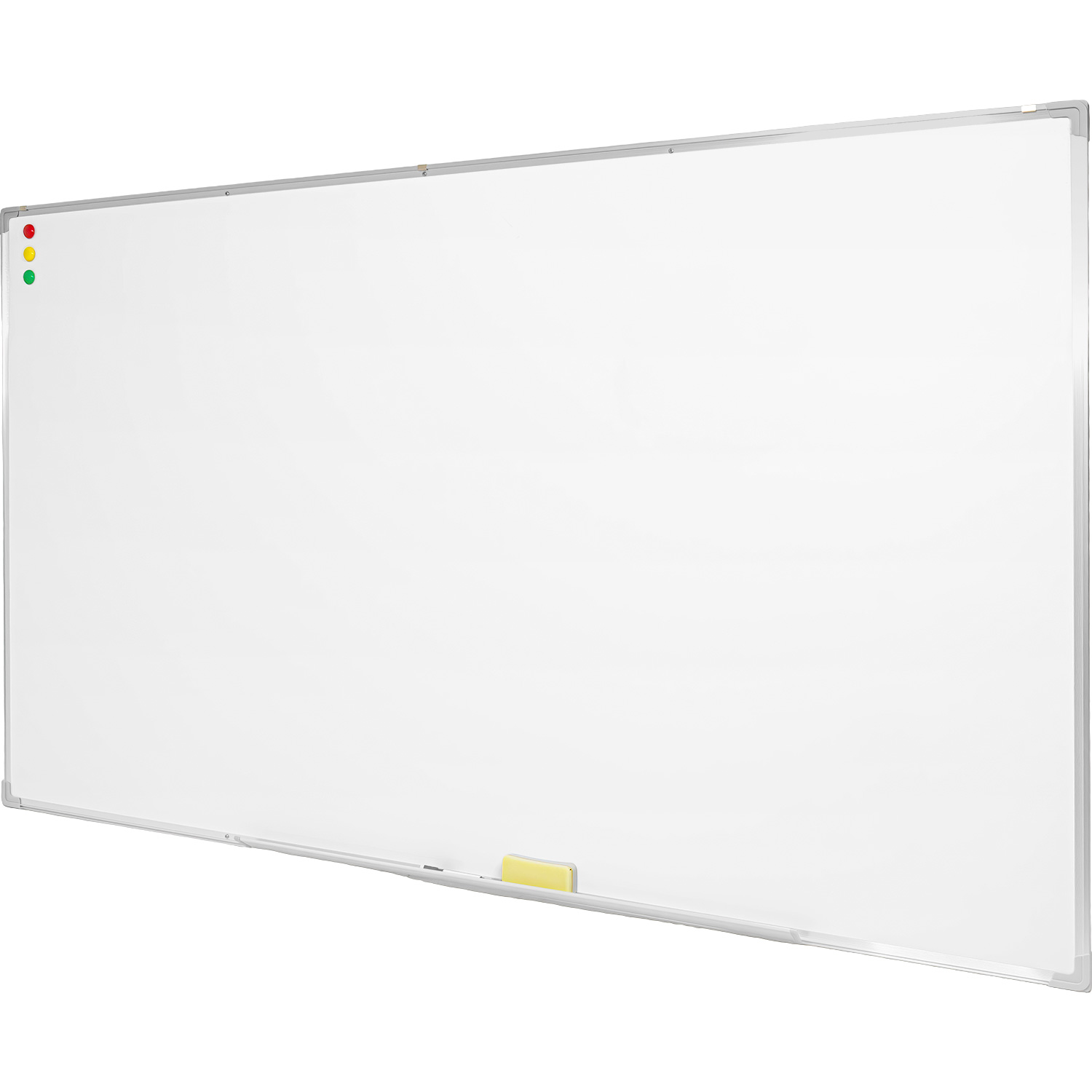 Pizarron Blanco Escolar 120x201cm Marcadores Borrador Imanes