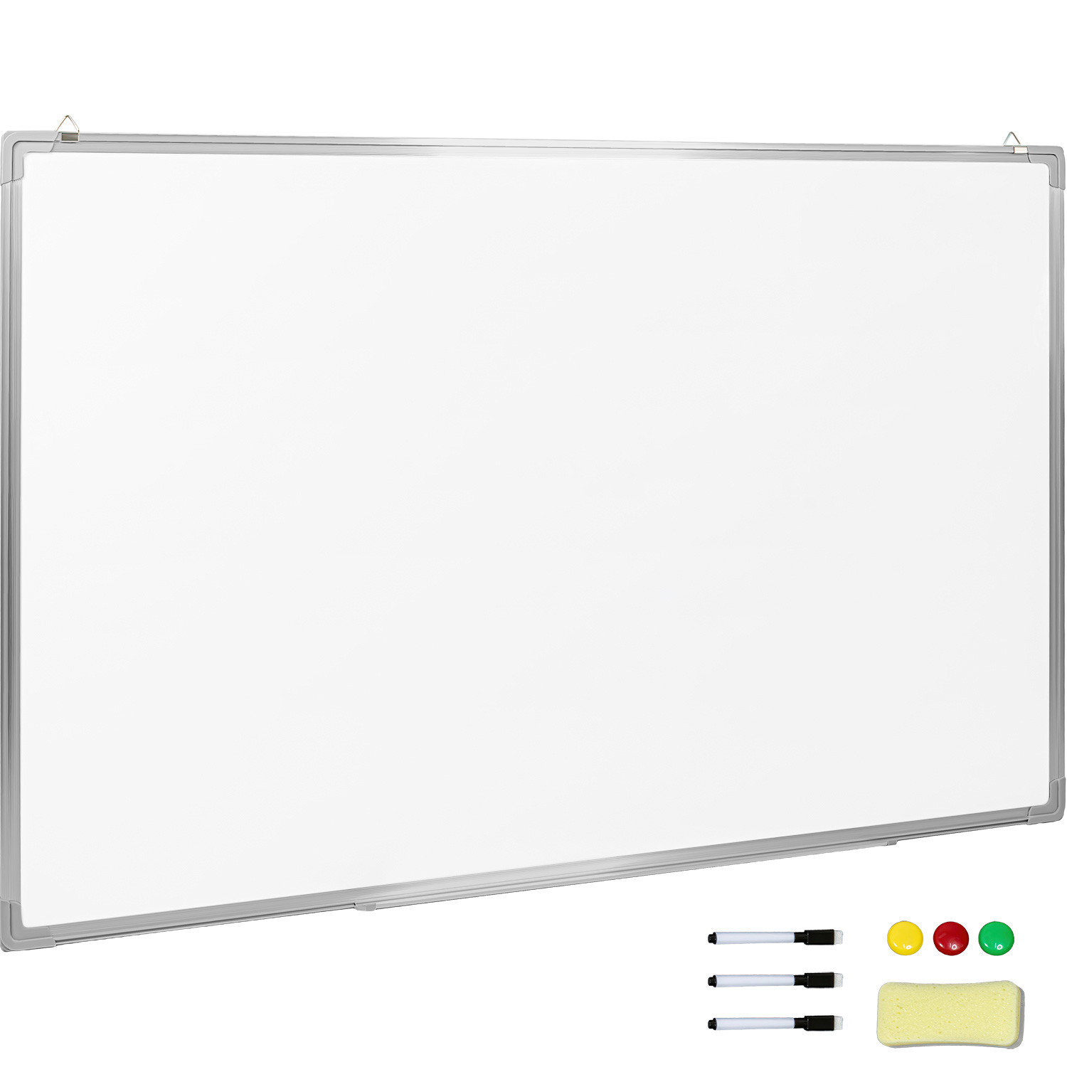 Pizarron Blanco Escolar 120x80cm Marcadores Borrador Imanes