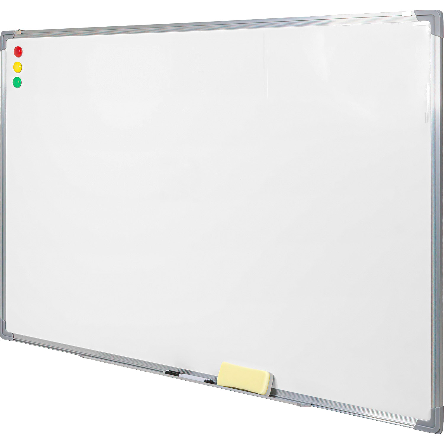 Pizarron Blanco Escolar 120x80cm Marcadores Borrador Imanes