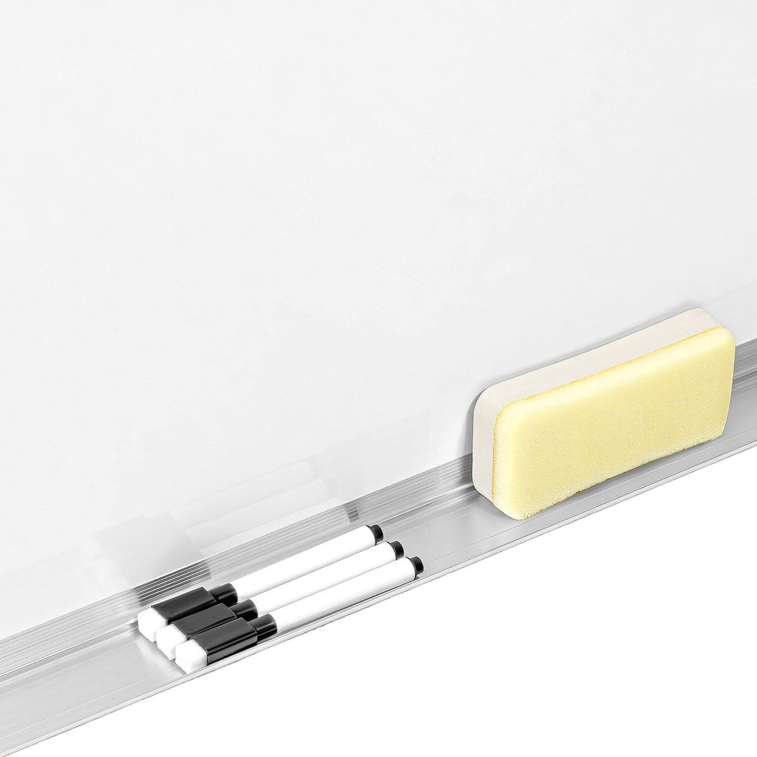 Pizarron Blanco Escolar 120x80cm Marcadores Borrador Imanes