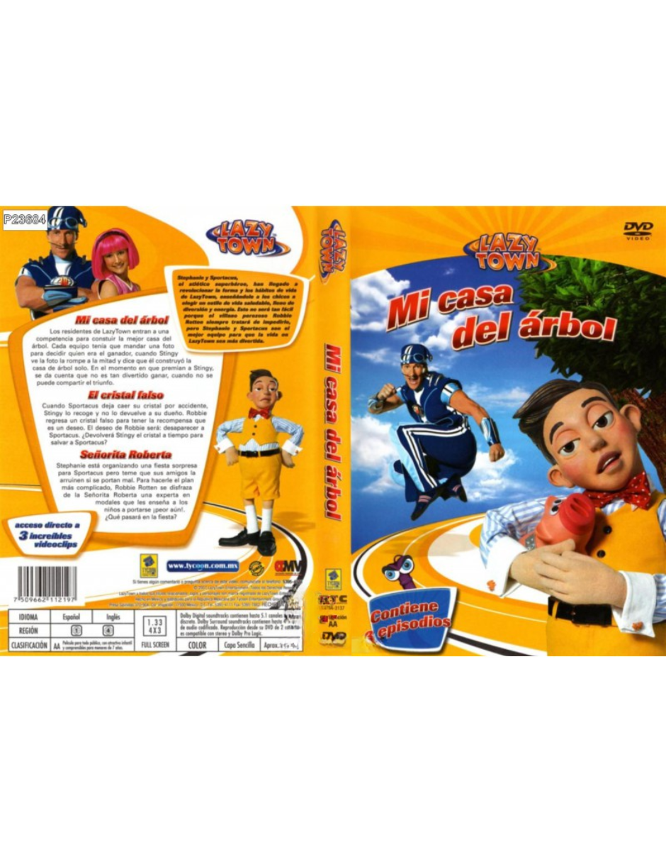 Lazy Town: Mi Casa del Arbol (2004) - DVD