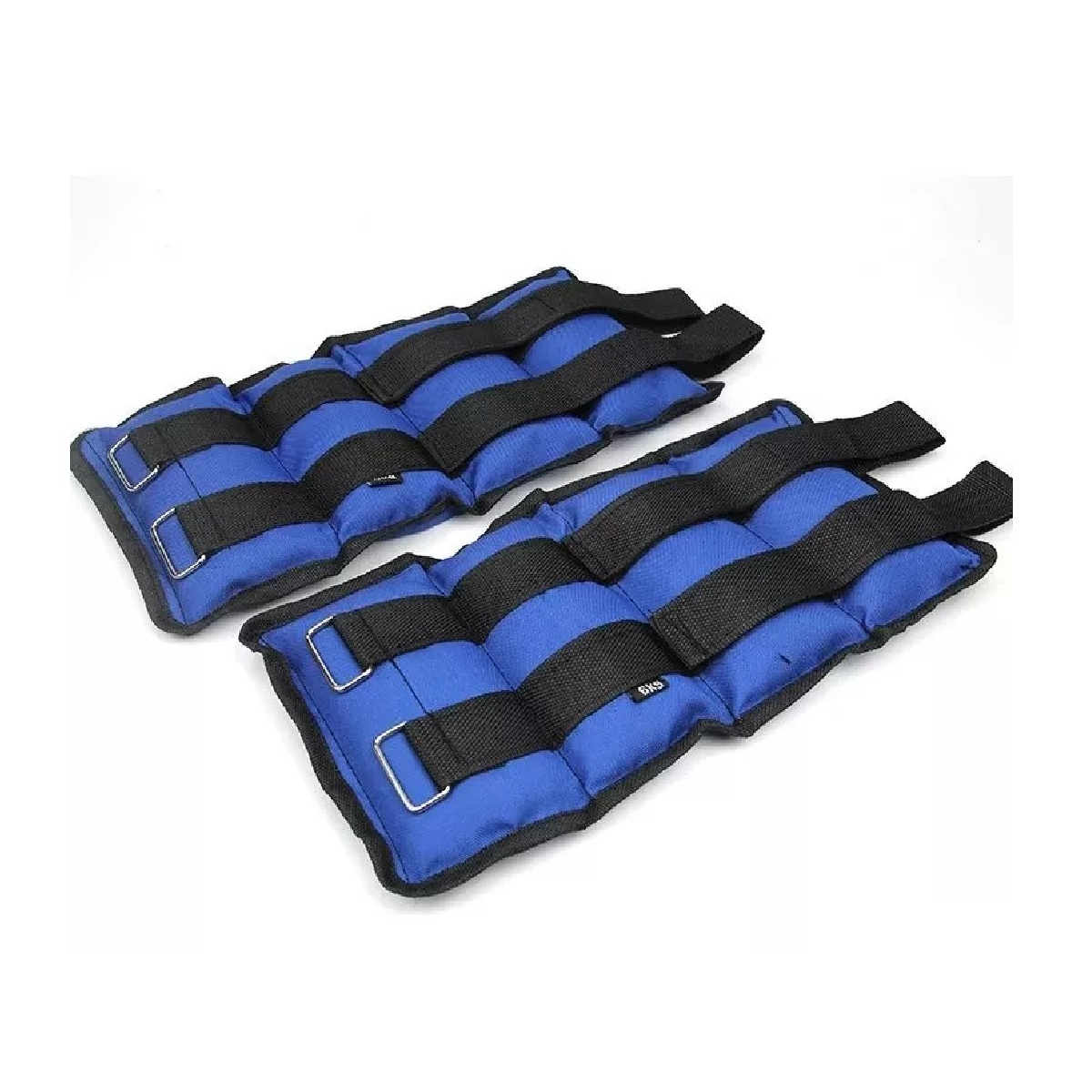 Pesas Fitness Par De Polainas 3kg Cada Una Para Tobillos Azul/Negro