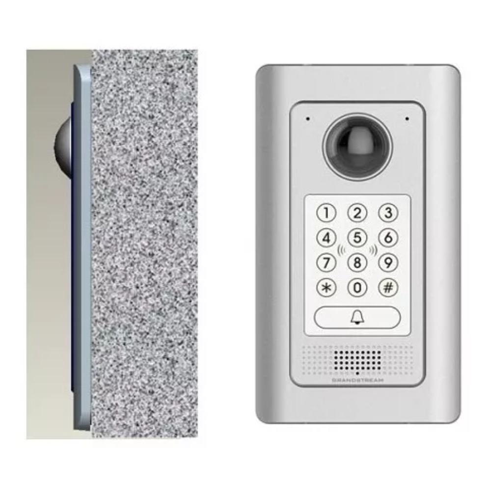 Videoportero Ip Fisheye Antivandálico Grandstream Gds-3710