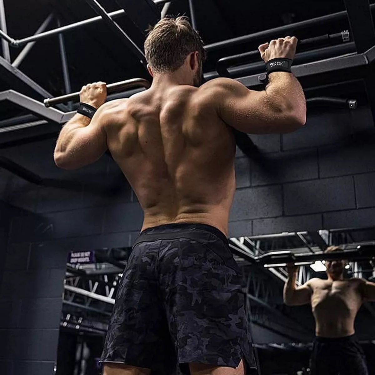 Straps Muñequera Gym Crossfit Pesas Lifting Fitness Cinta Negro