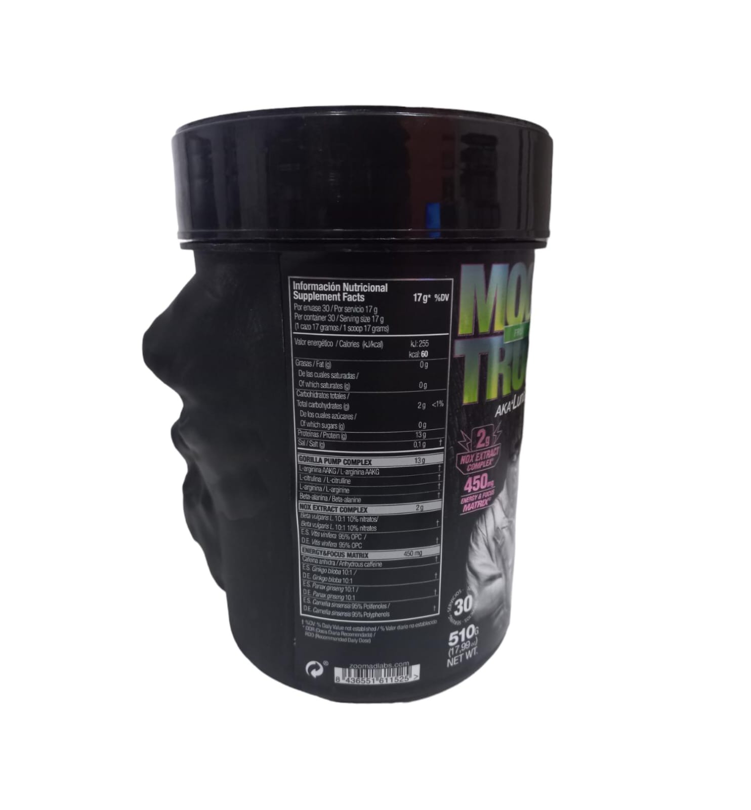 Pre entreno Moonstruck 480gr 30 serv